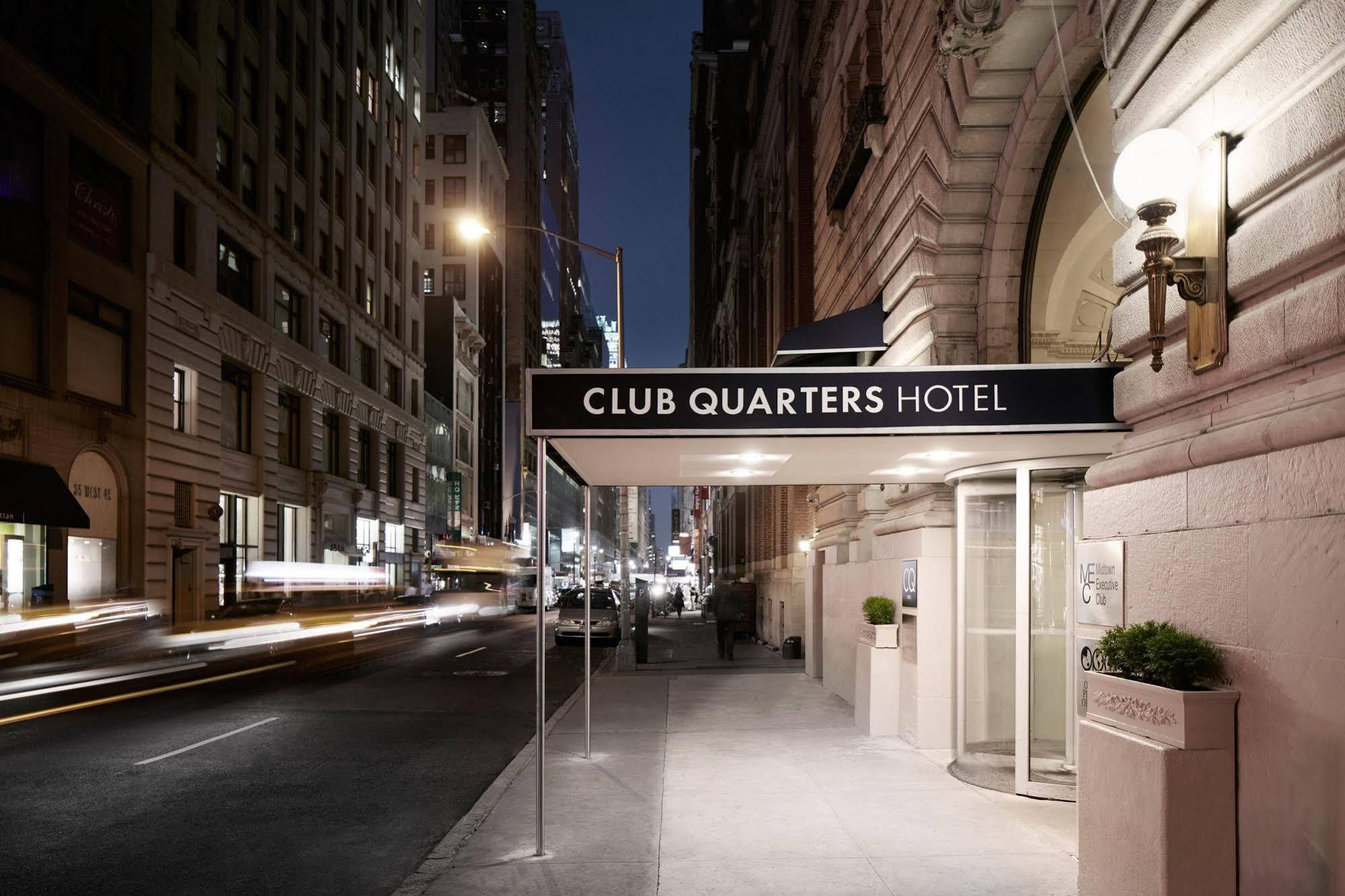 Club Quarters Hotel Times Square, Нью-Йорк Экстерьер фото